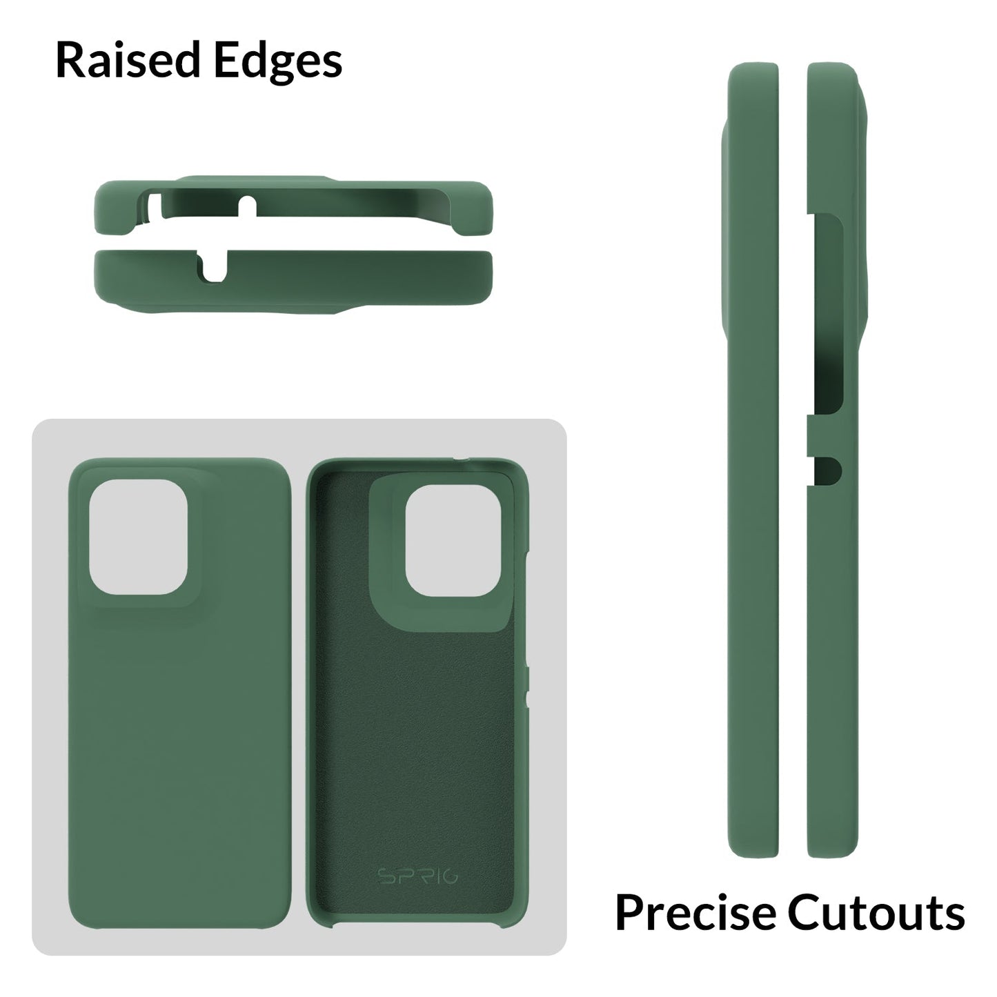 Liquid Silicone-Forest Green