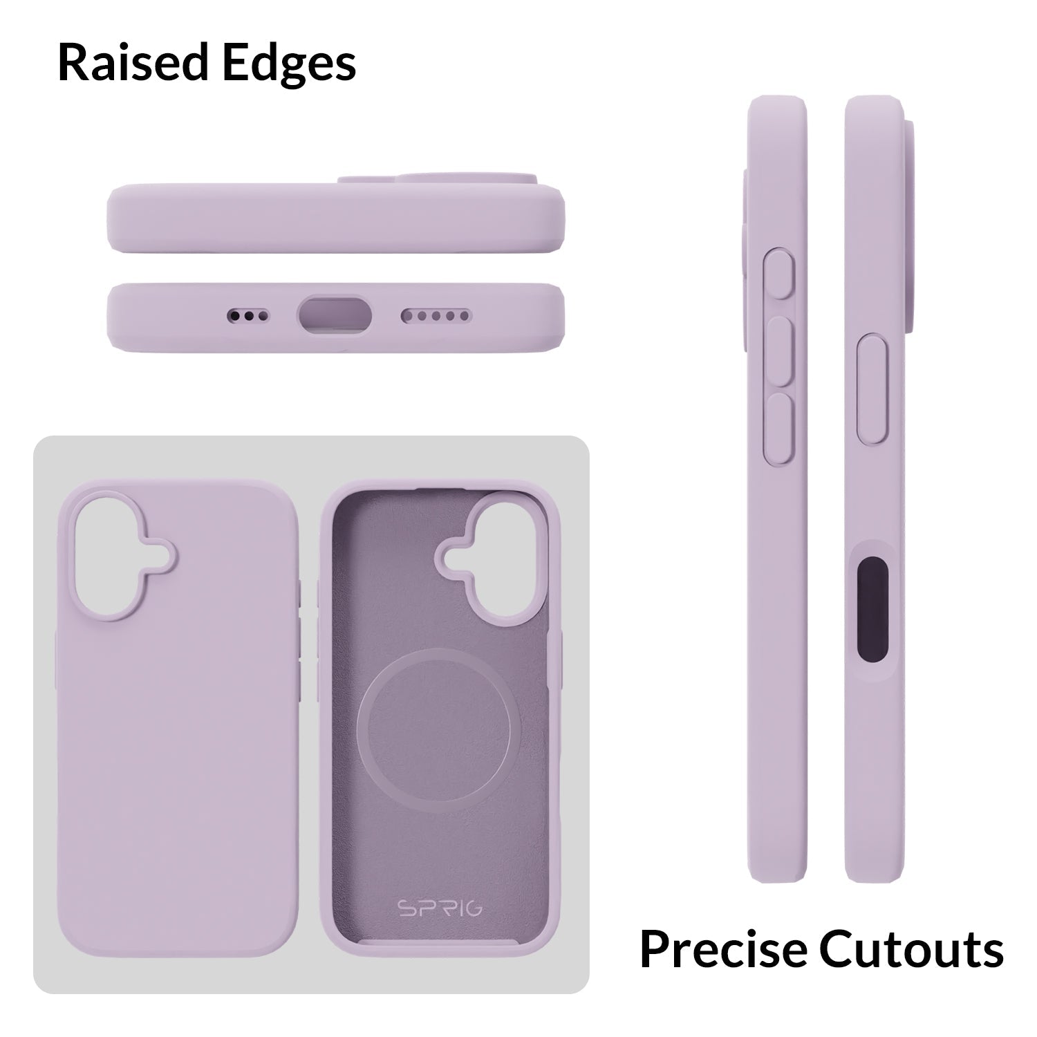 Liquid Silicone Magsafe-Lilac