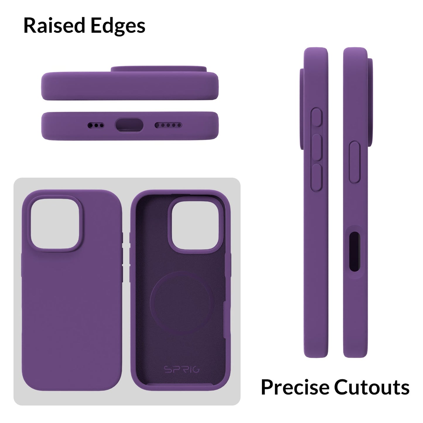 Liquid Silicone Magsafe-Purple