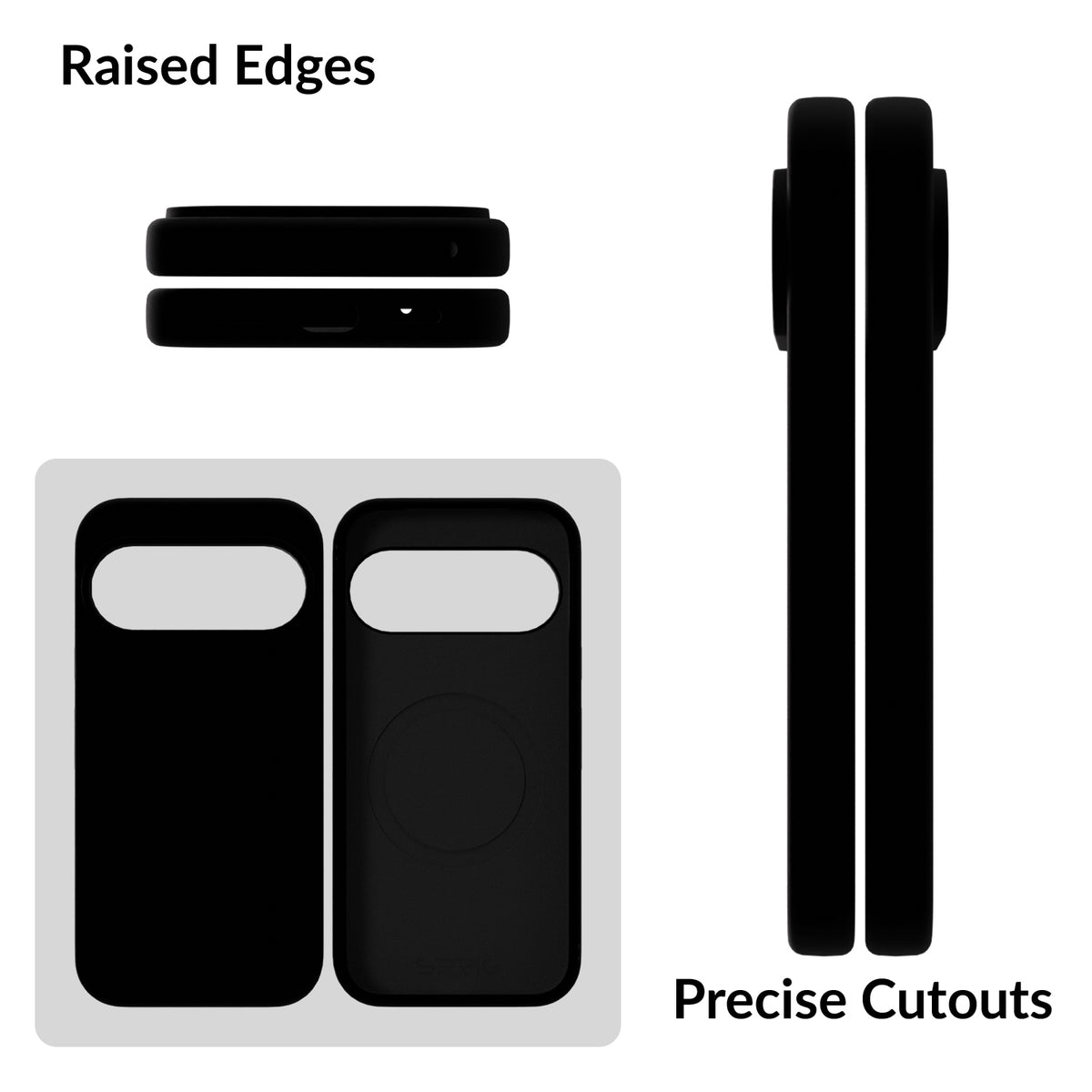 SilkMag (Liquid Silicone Magsafe)-Black