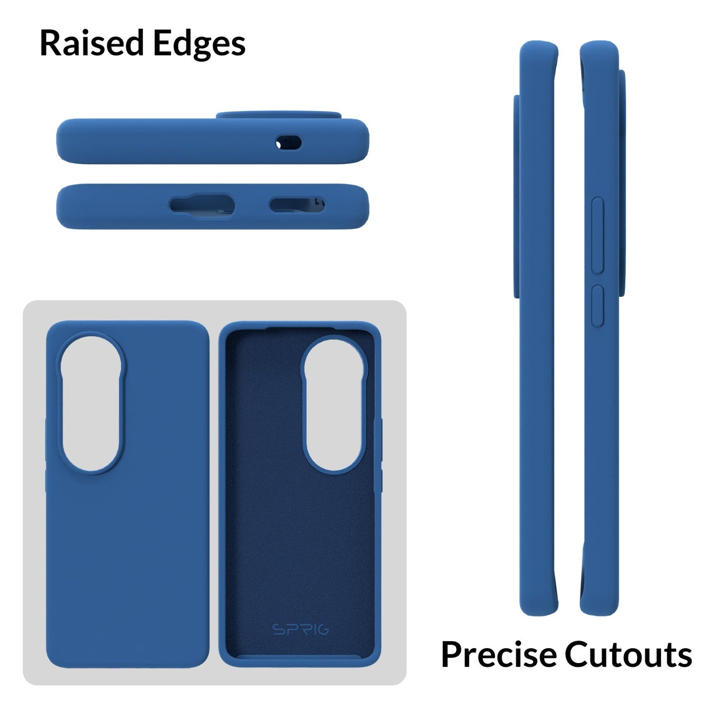 Liquid Silicone-Navy Blue