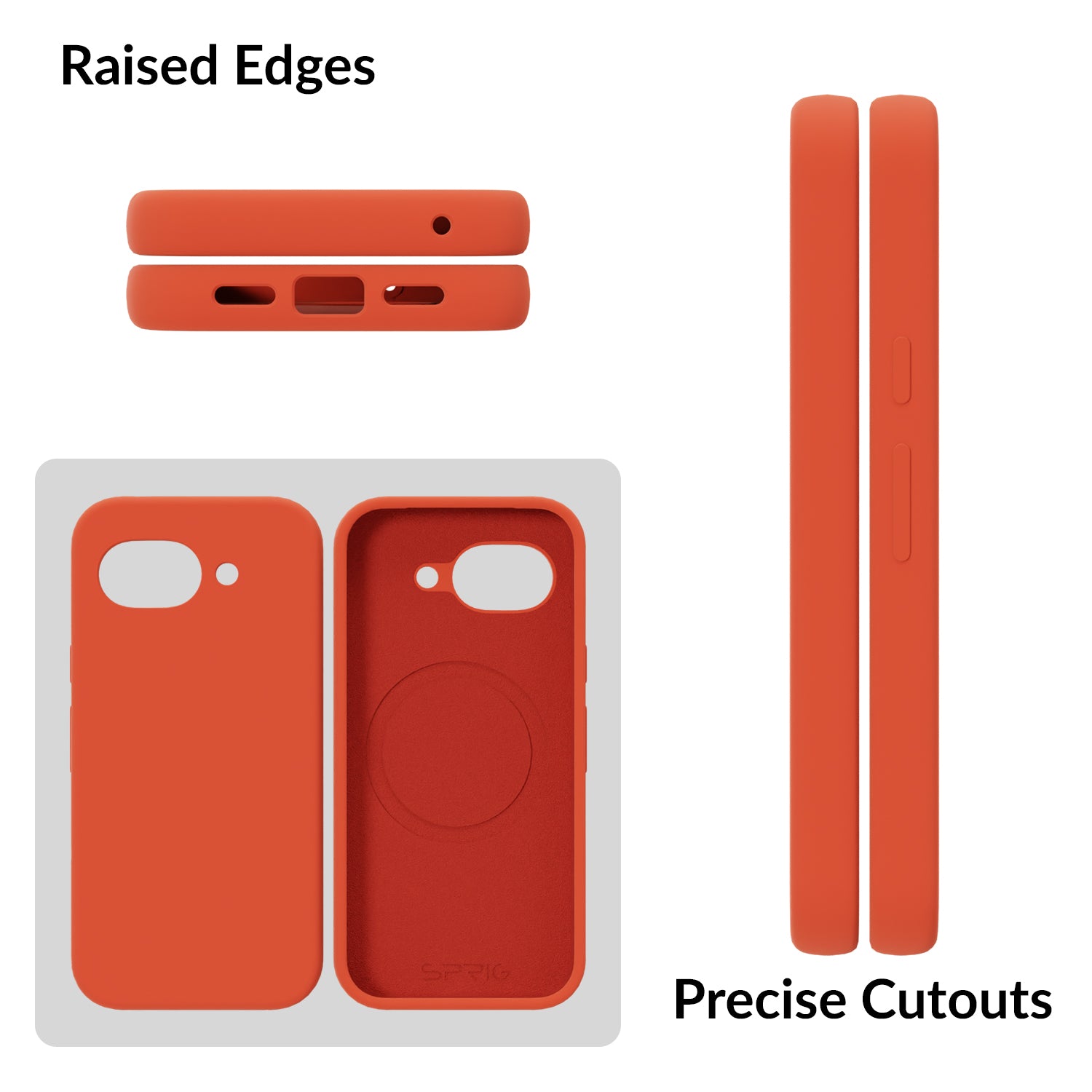 SilkTone (Liquid Silicone Magsafe)-Orange
