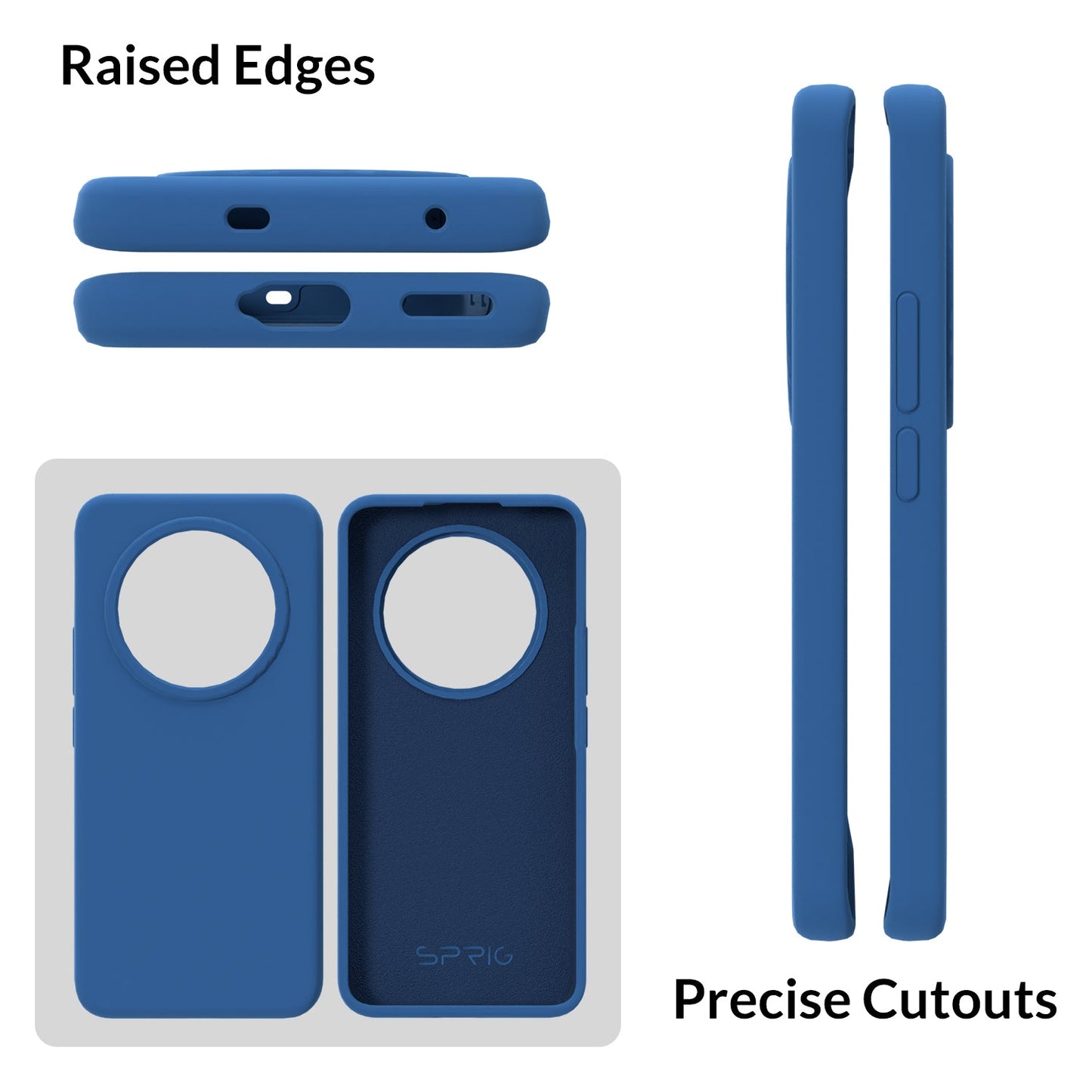 Liquid Silicone-Navy Blue