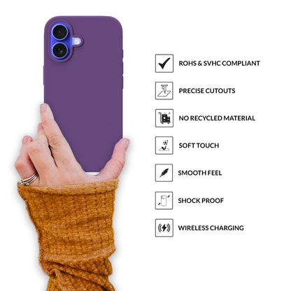 SilkMag (Liquid Silicone Magsafe)-Purple