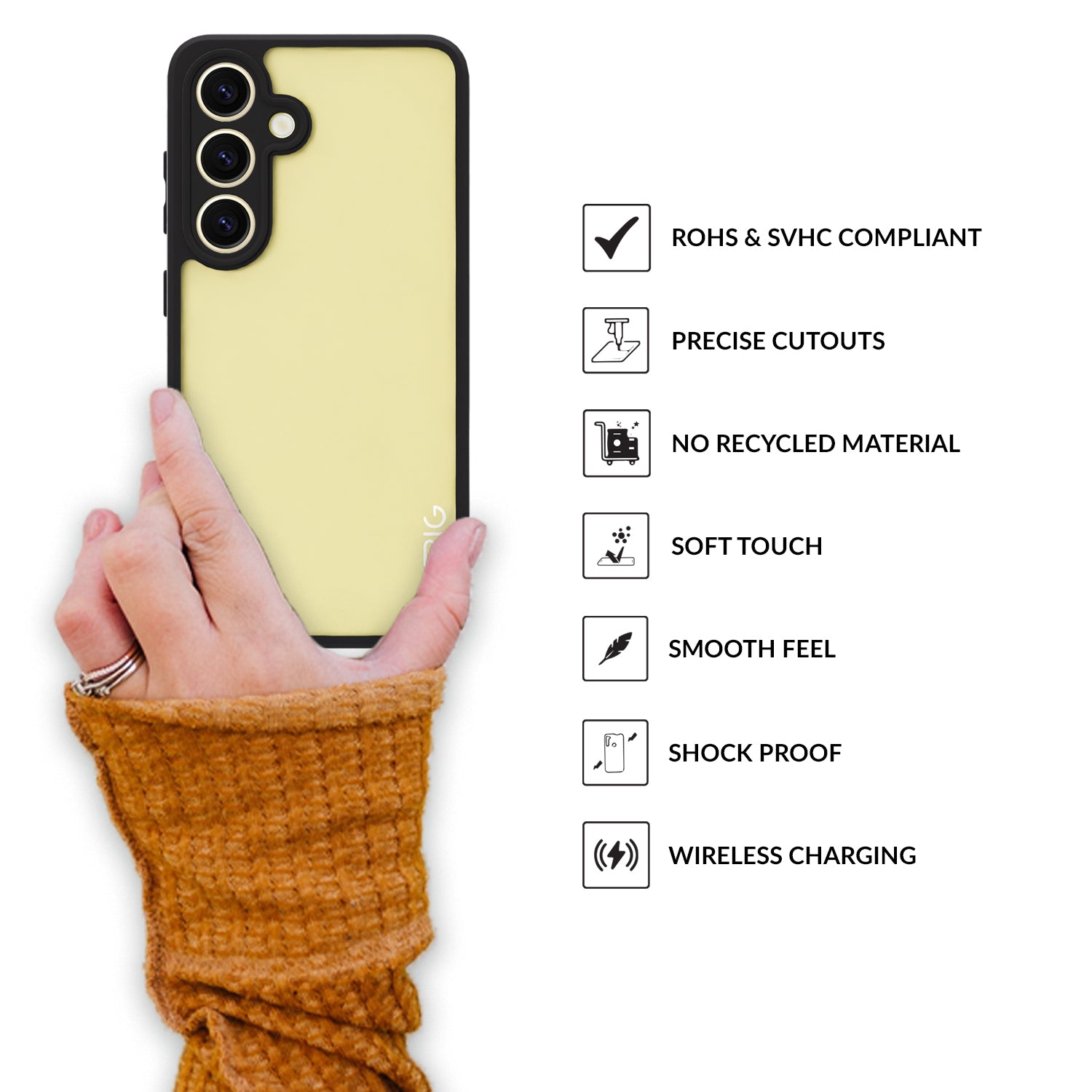 Matte Cover-Black Transparent