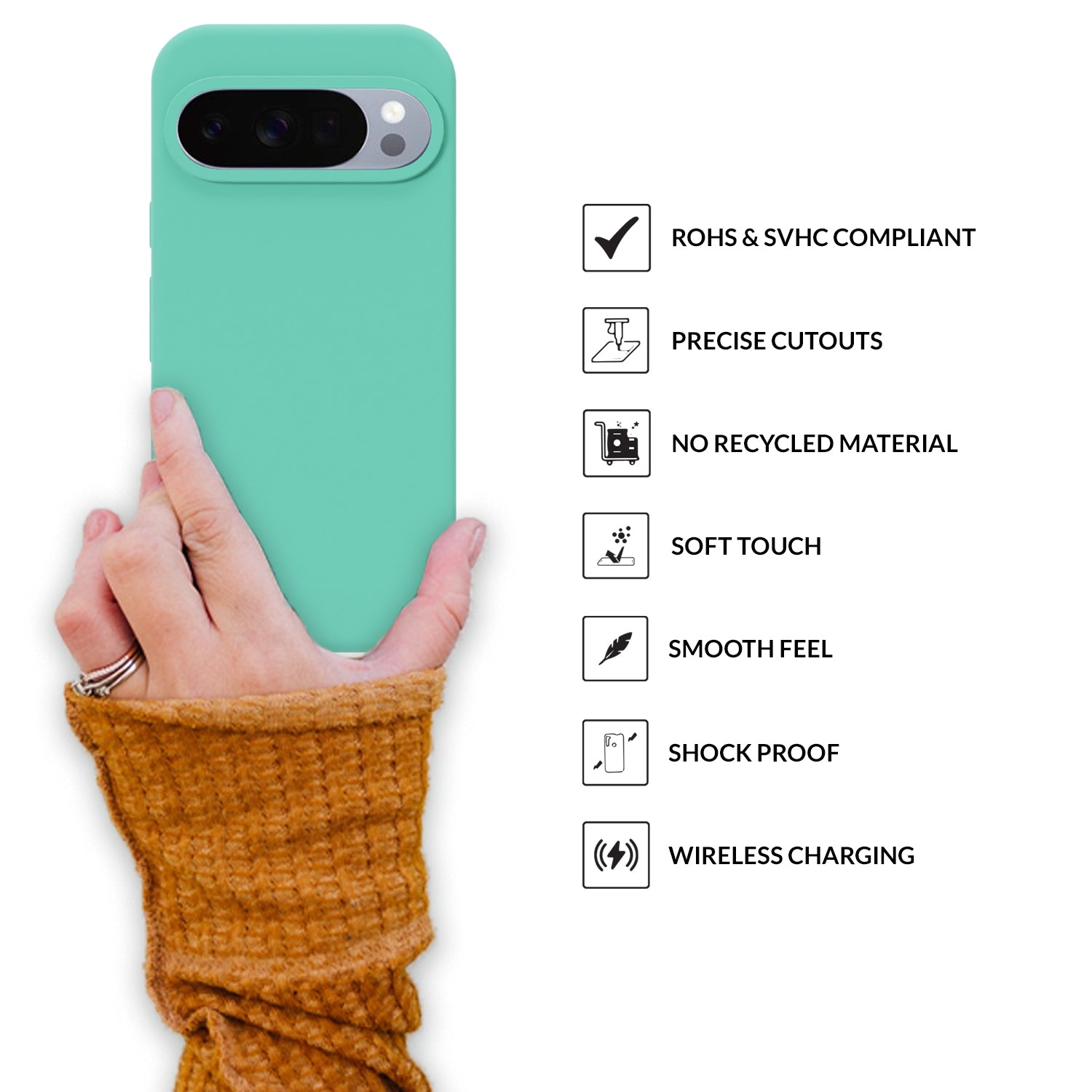 SilkTone-Turquoise Blue