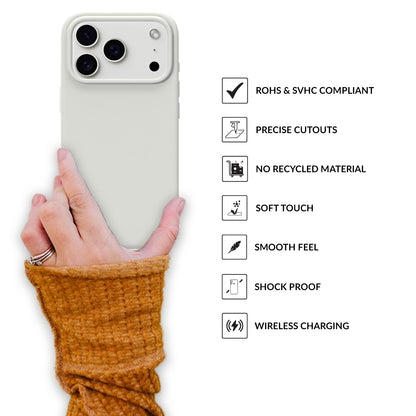 SilkMag (Liquid Silicone Magsafe)-Light Grey