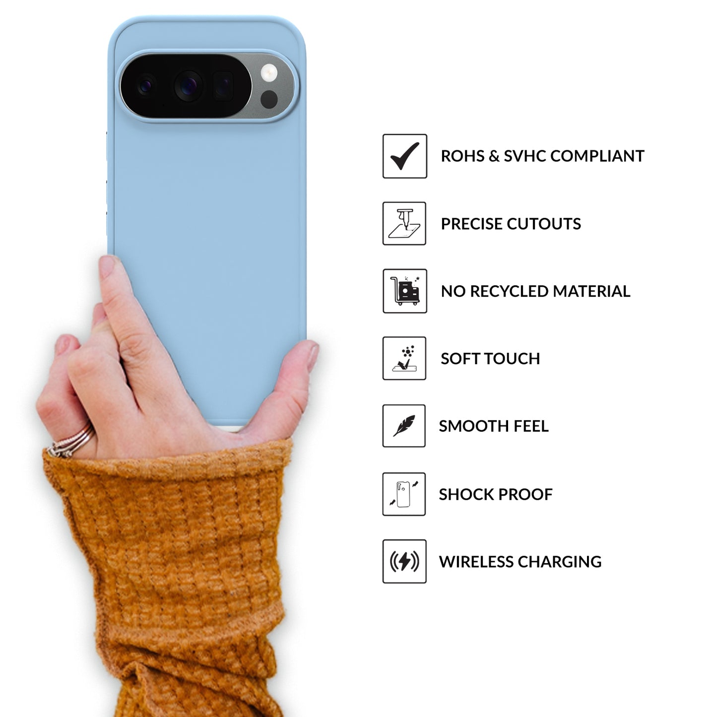 SilkMag (Liquid Silicone Magsafe)-Blue