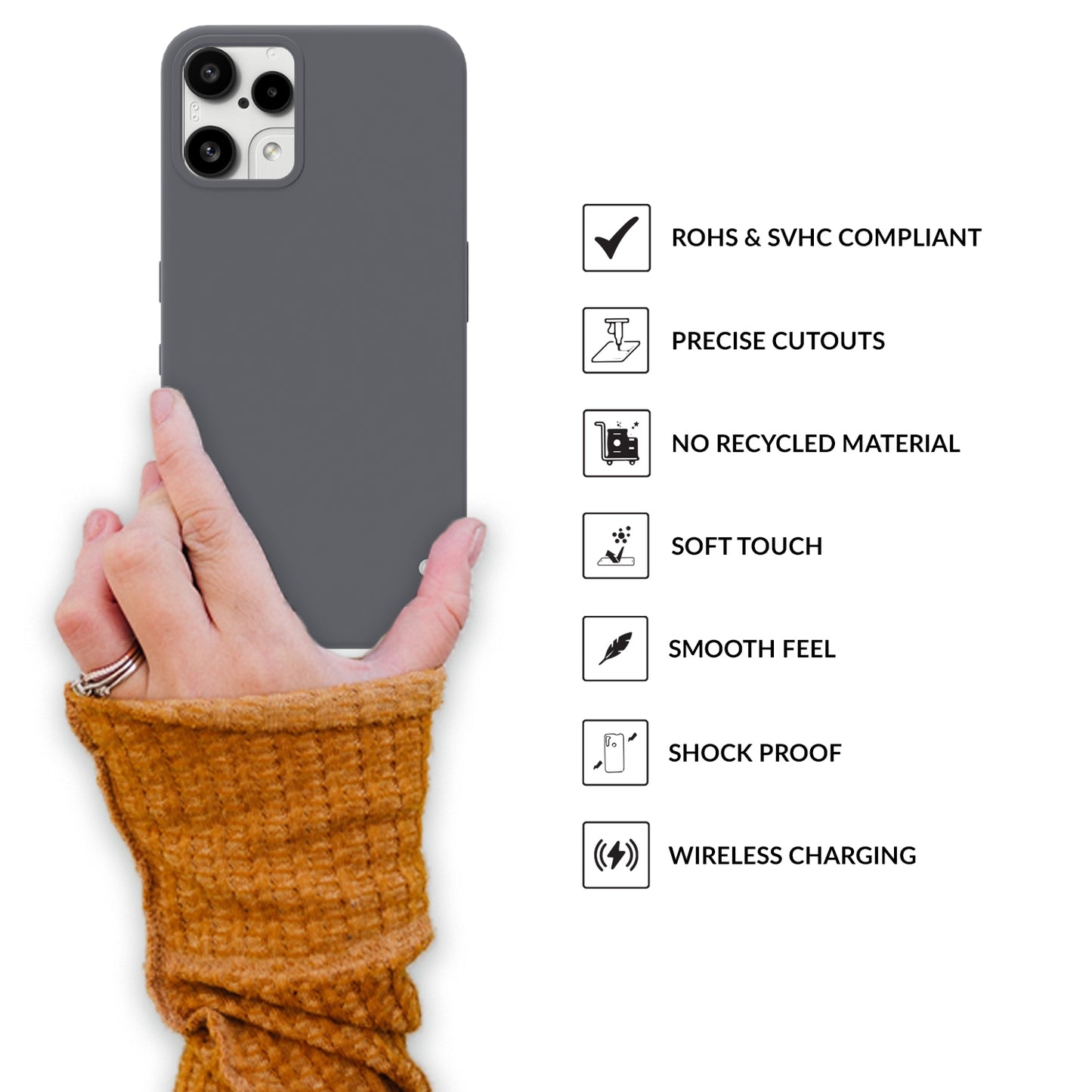 SilkTone (Liquid Silicon)-Dark Grey