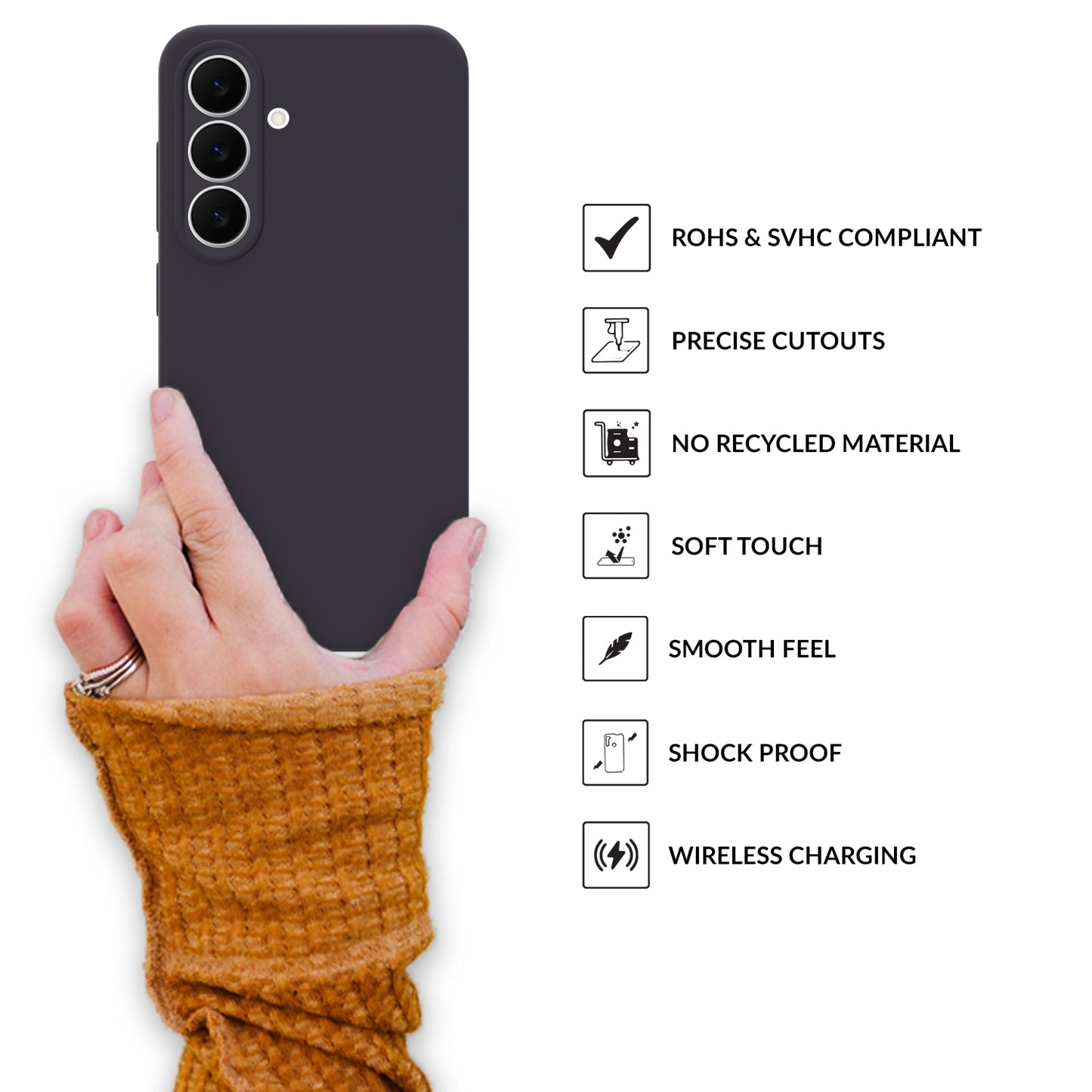 SilkMag (Liquid Silicon Magsafe)-Charcoal Grey