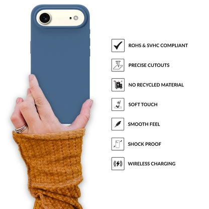 SilkMag (Liquid Silicone Magsafe)-Sea Blue