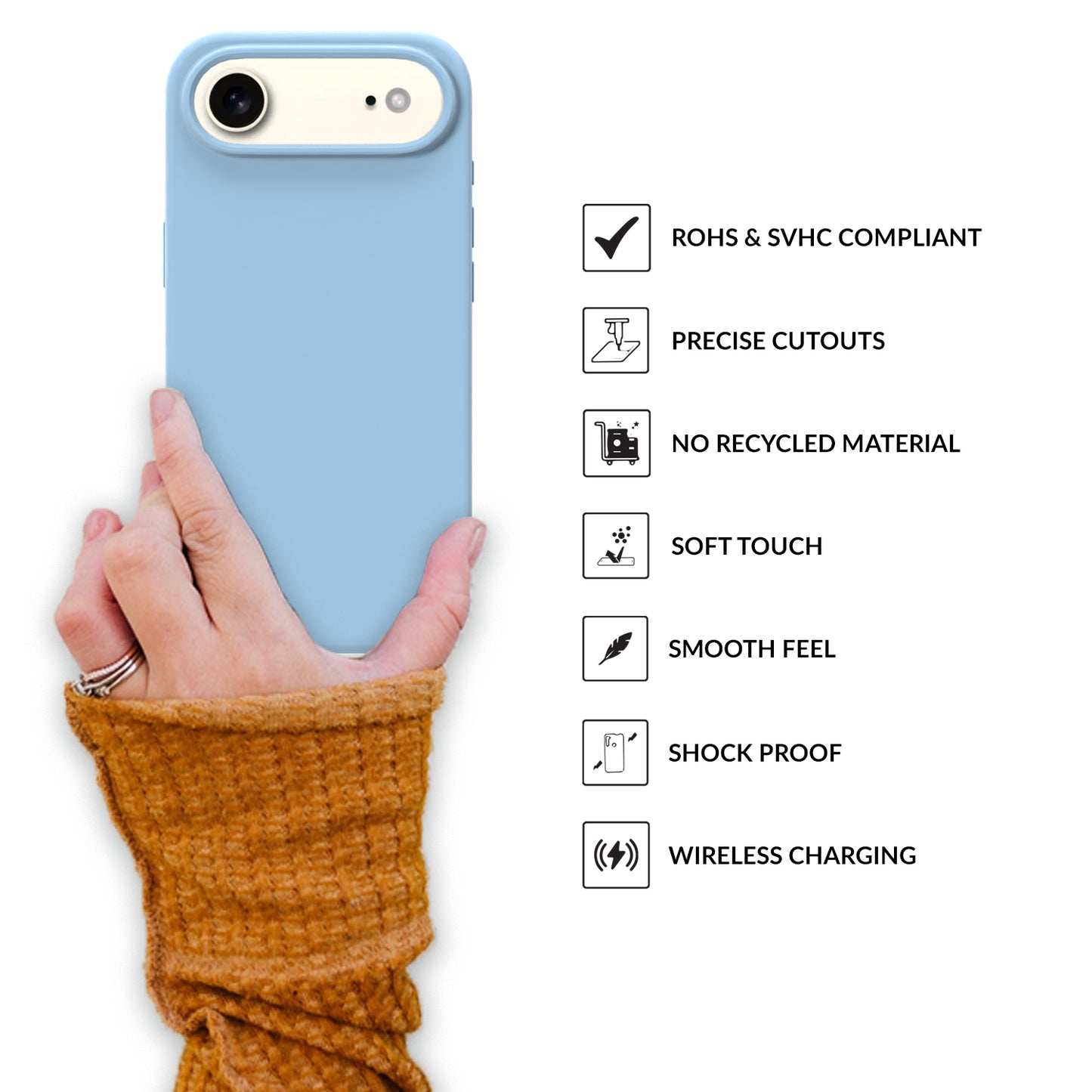 SilkMag (Liquid Silicone Magsafe)-Blue