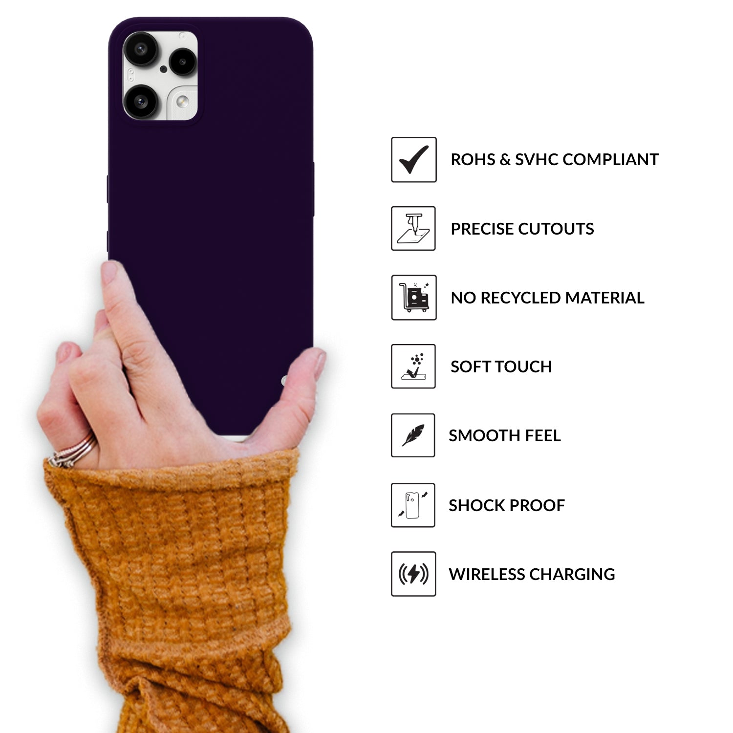 SilkTone (Liquid Silicon)-Dark Purple