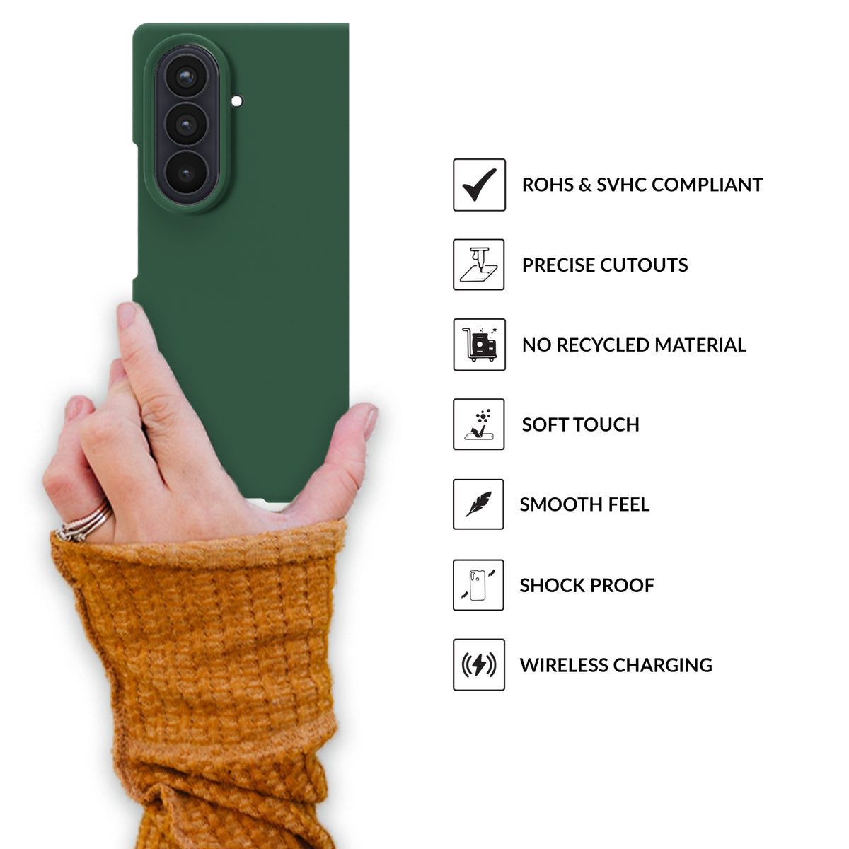 SilkMag (Liquid Silicone Magsafe)-Green