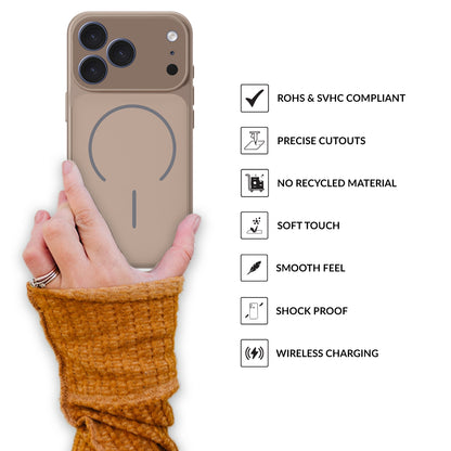 AntiGlareMag (PC Magsafe)-Stone Grey