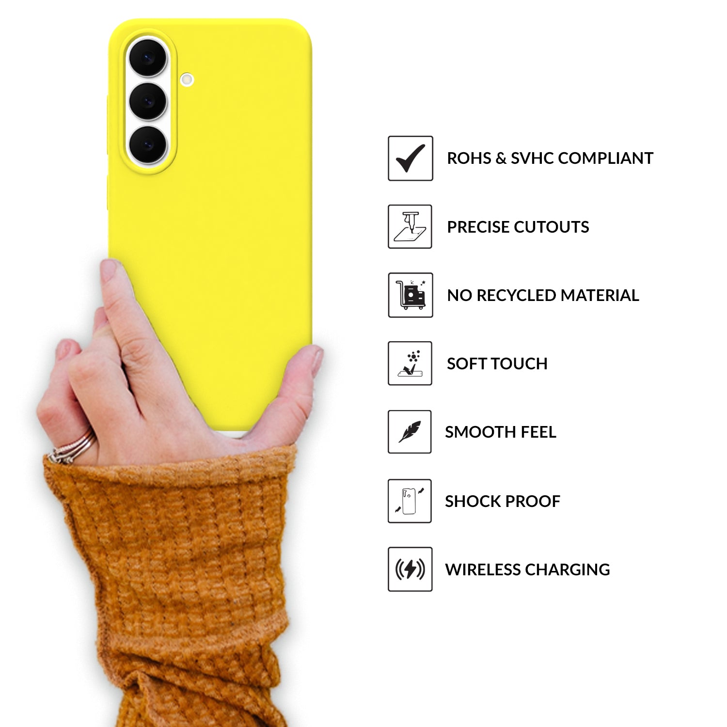 SilkMag (Liquid Silicon Magsafe)-Shining Yellow