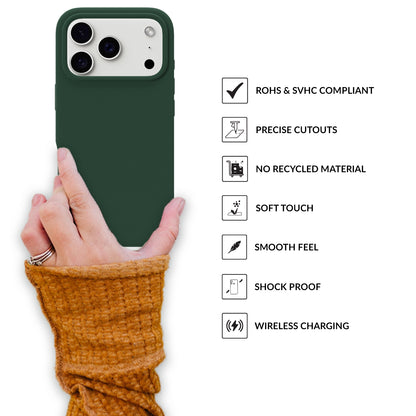 SilkMag (Liquid Silicone Magsafe)-Green