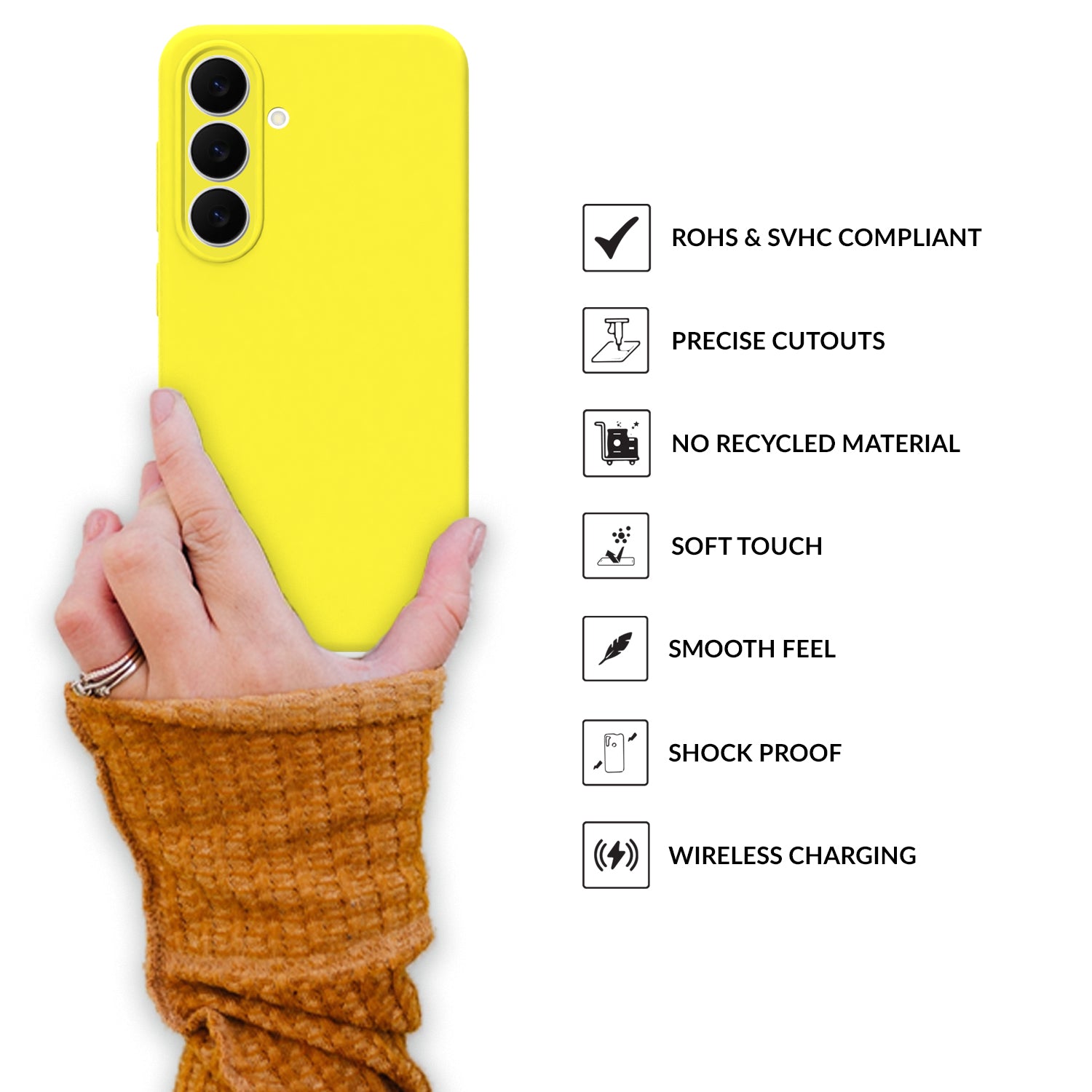 SilkMag (Liquid Silicon Magsafe)-Shining Yellow