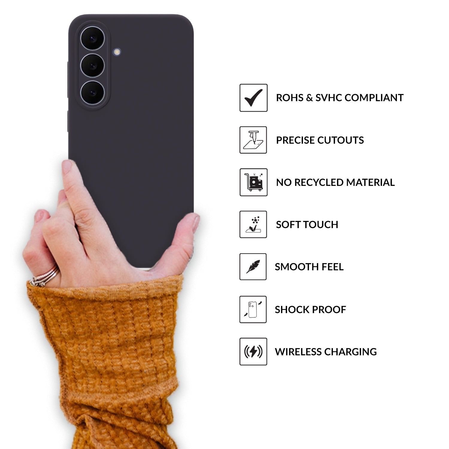 SilkMag (Liquid Silicon Magsafe)-Charcoal Grey