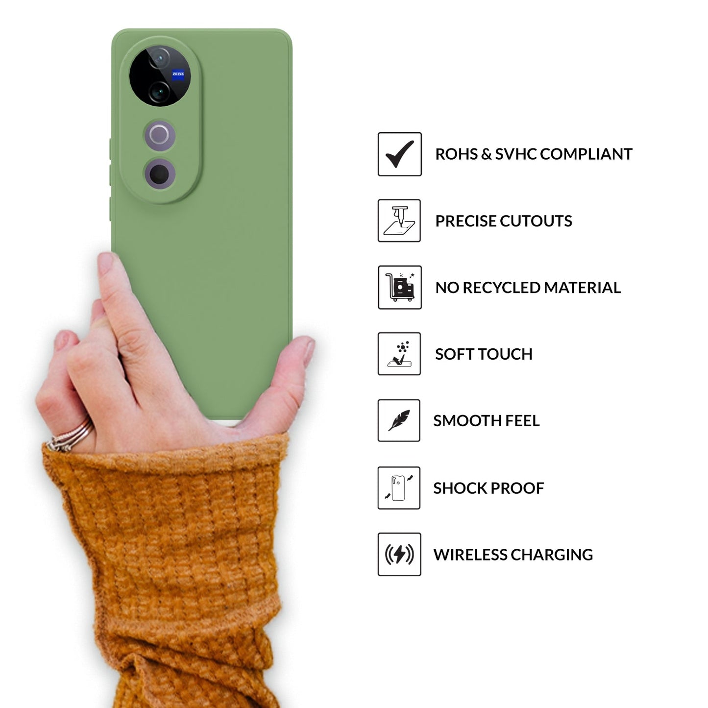 FlexTone (TPU Matte)-Mint Green