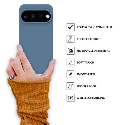 SilkMag (Liquid Silicone Magsafe)-Denim Blue