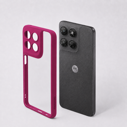 AuraShine (TPU PC)-Fuschia Red-Amazon