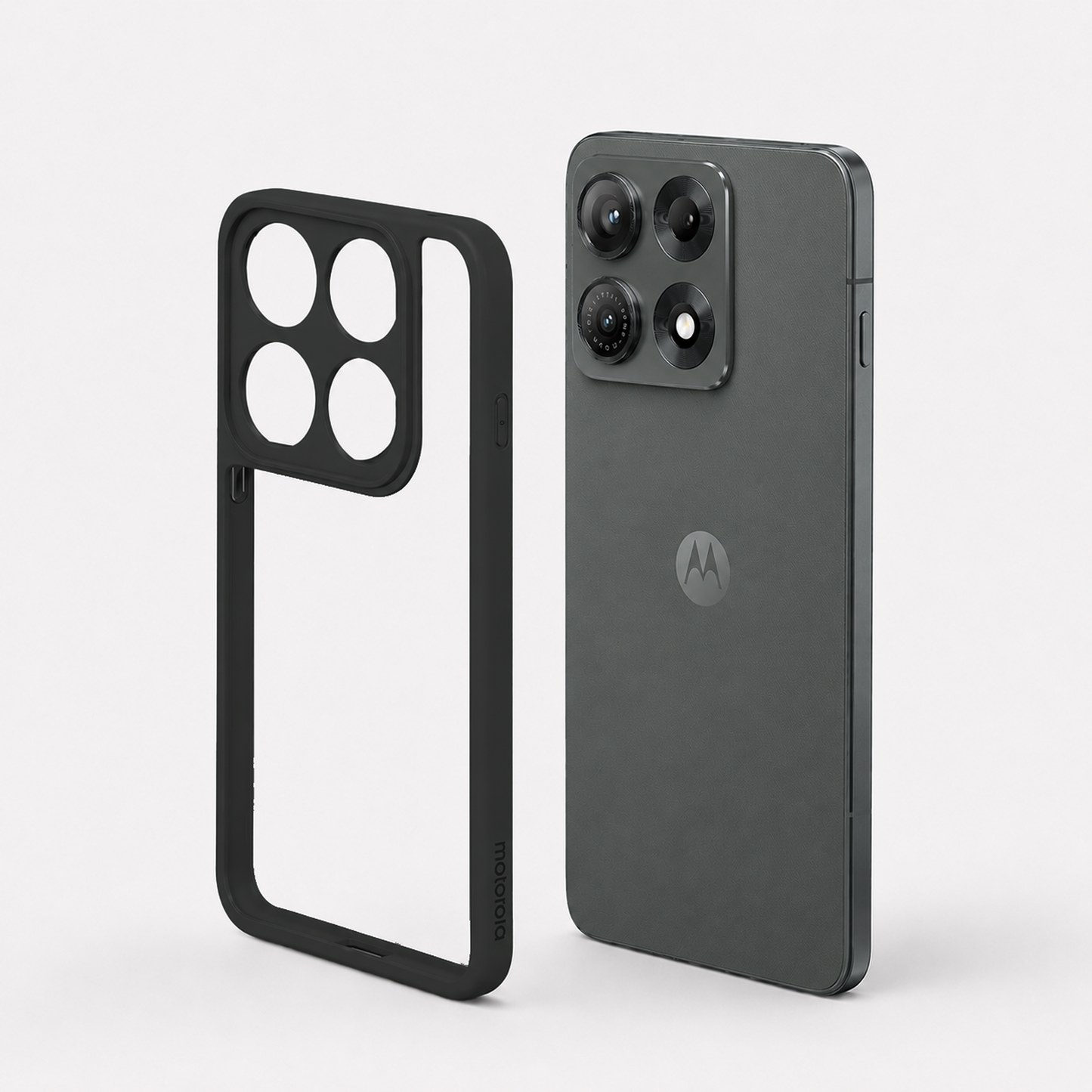 AuraShine (TPU PC)-Black Transparent-Amazon