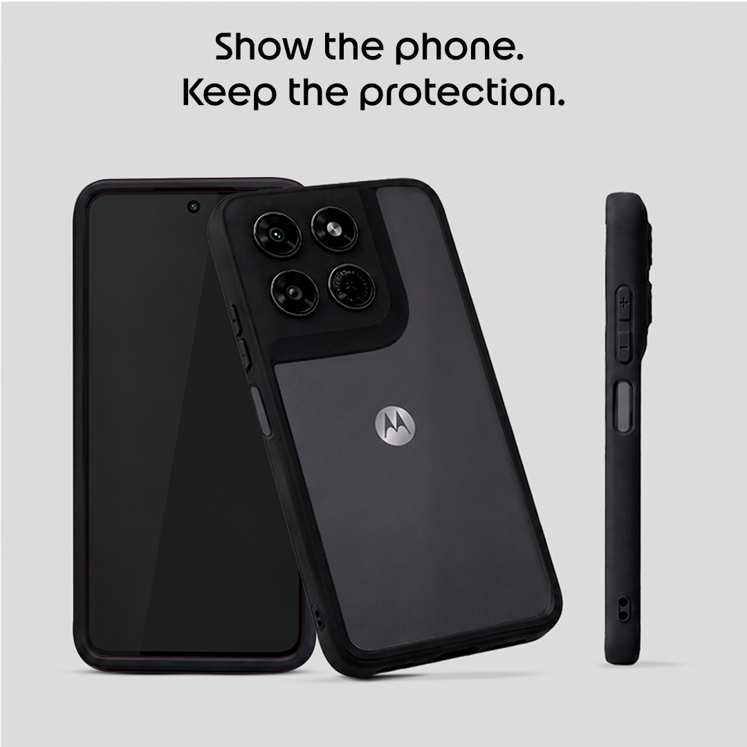 AuraShine (TPU PC)-Black Transparent