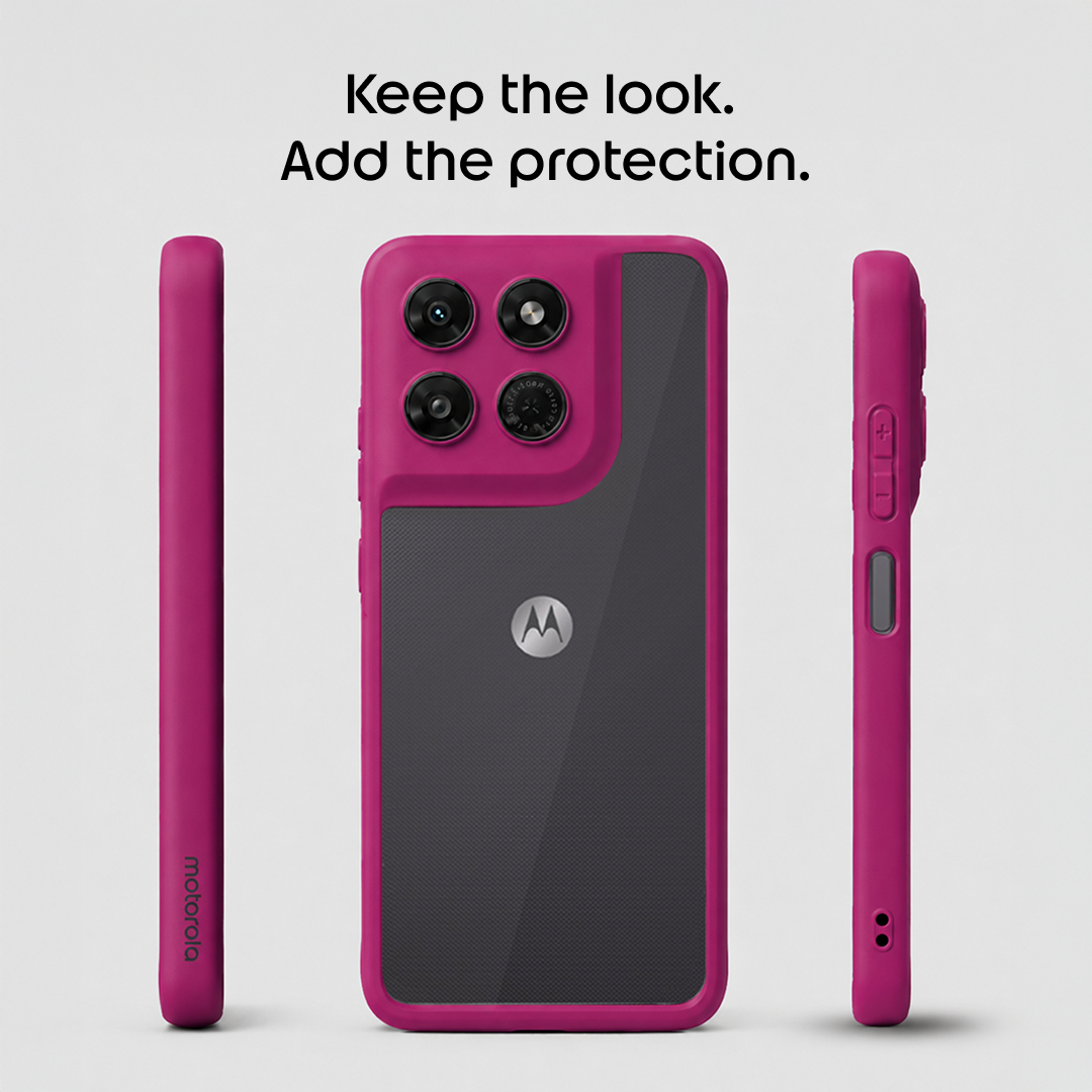 AuraShine (TPU PC)-Fuschia Red