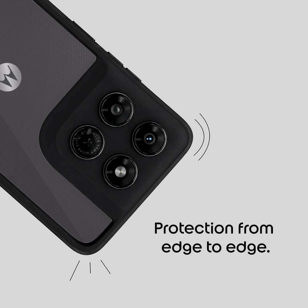 AuraShine (TPU PC)-Black Transparent