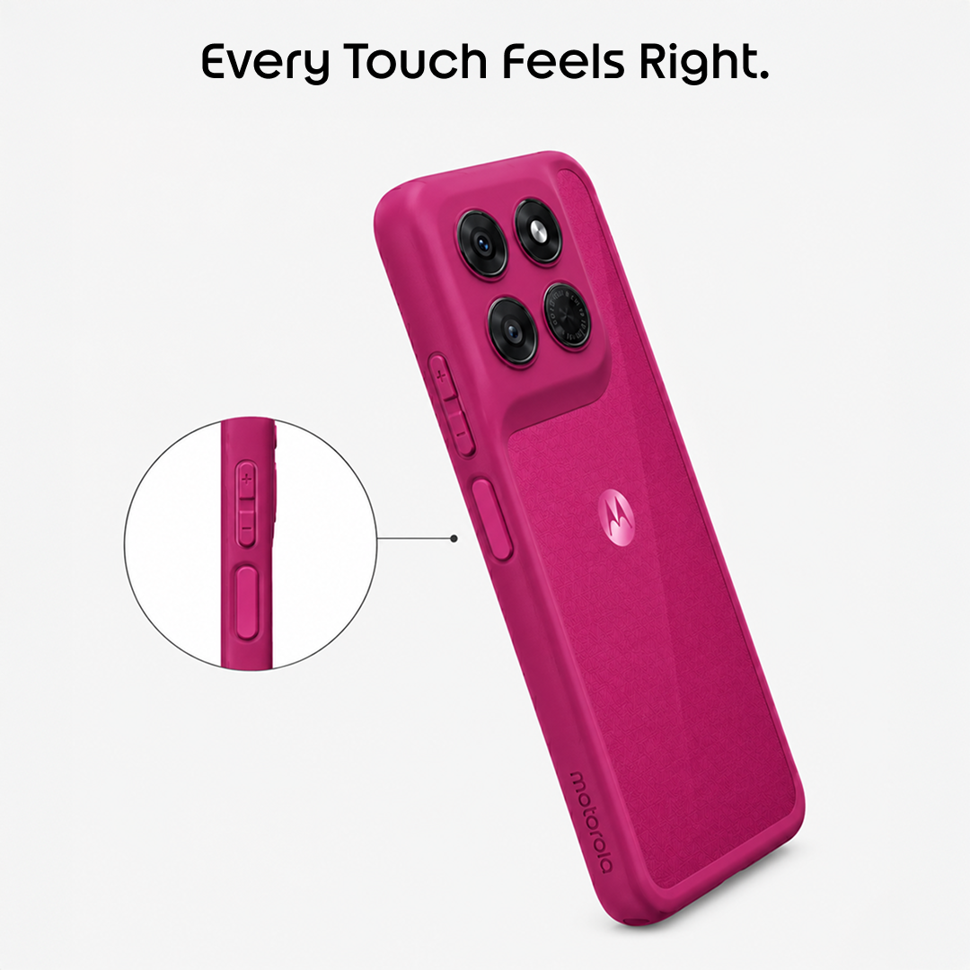 AuraShine (TPU PC)-Fuchsia Red