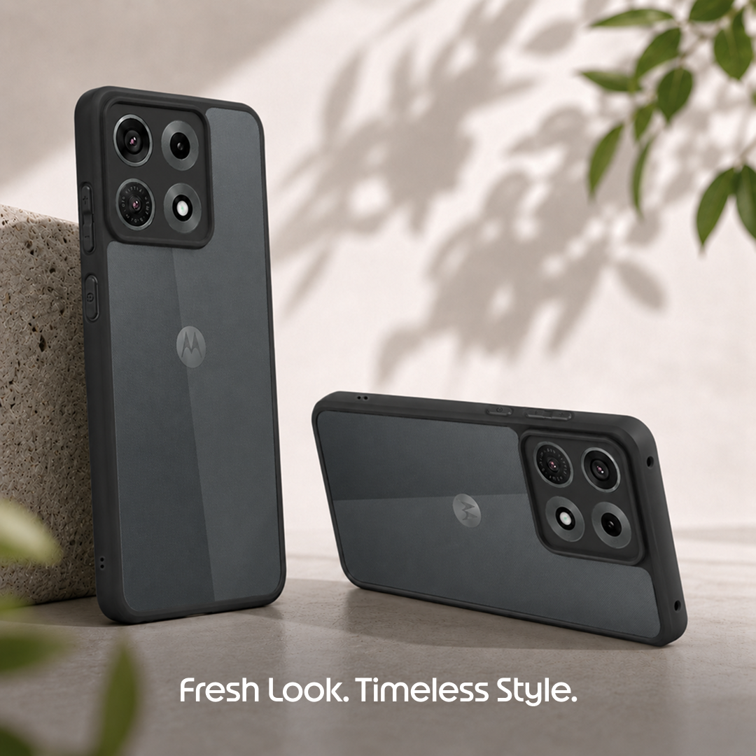 AuraShine (TPU PC)-Black Transparent