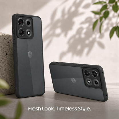 AuraShine (TPU PC)-Black Transparent