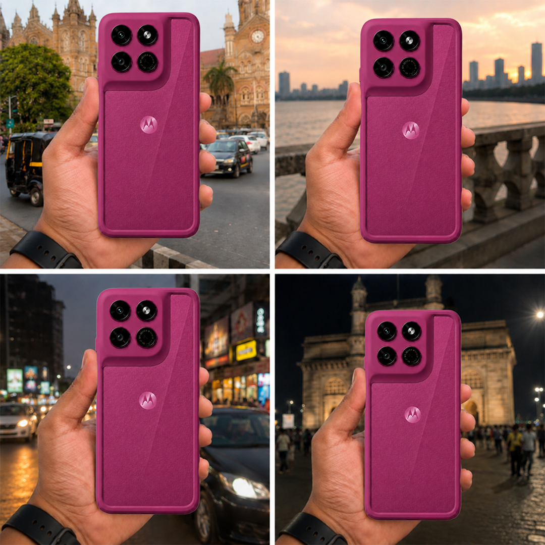 AuraShine (TPU PC)-Fuchsia Red