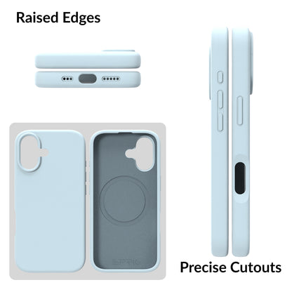 SilkMag (Liquid Silicone Magsafe)-Light Blue