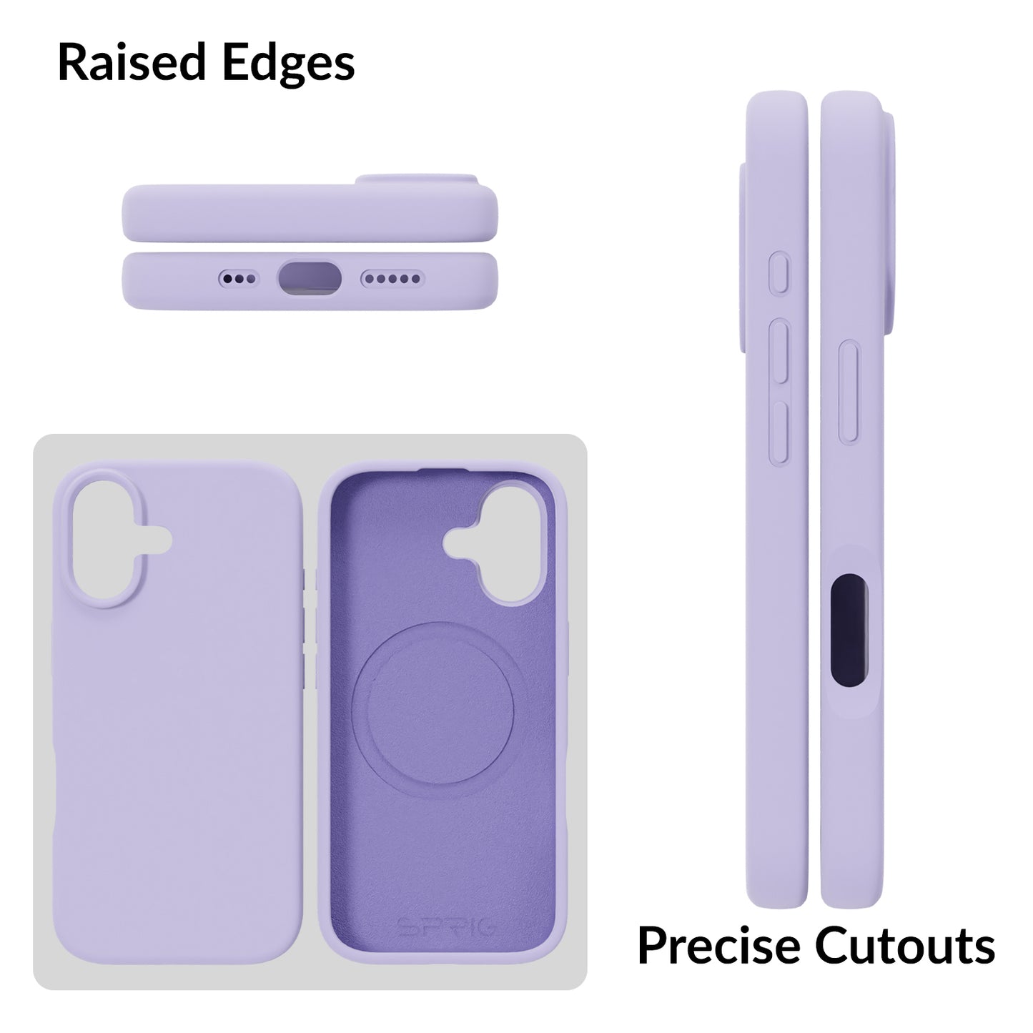 SilkMag (Liquid Silicone Magsafe)-Light Purple