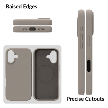 SilkMag (Liquid Silicone Magsafe)-Light Brown