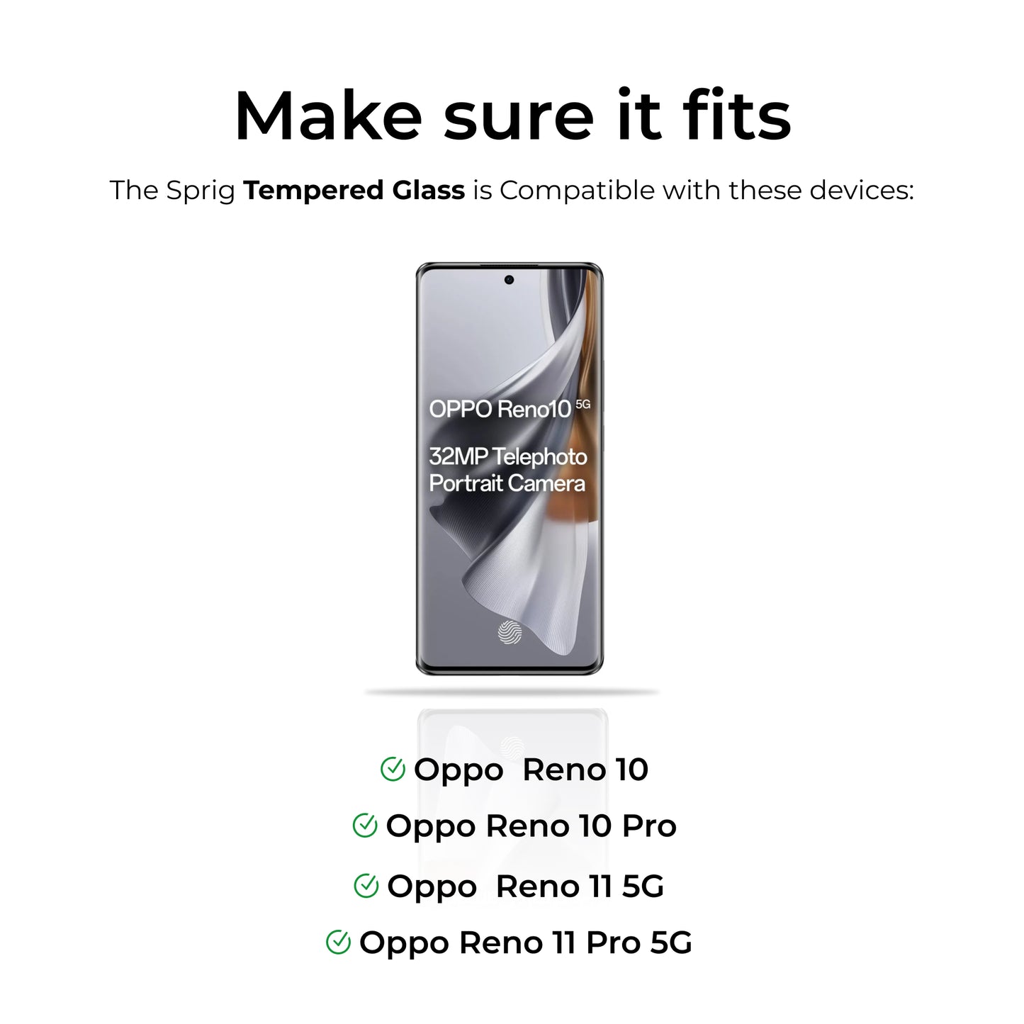 sprig full cover curved tempered glass screen protector for vivo x60 pro (edge glue)