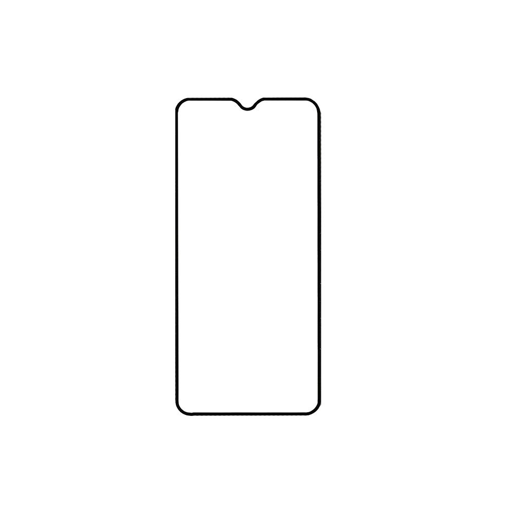 Redmi A3 Full Cover Tempered Glass (Black)