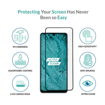 IQOO Z7s Full Cover Tempered Glass