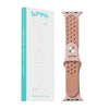 Silicone Dual Color Strap-Brown Pink