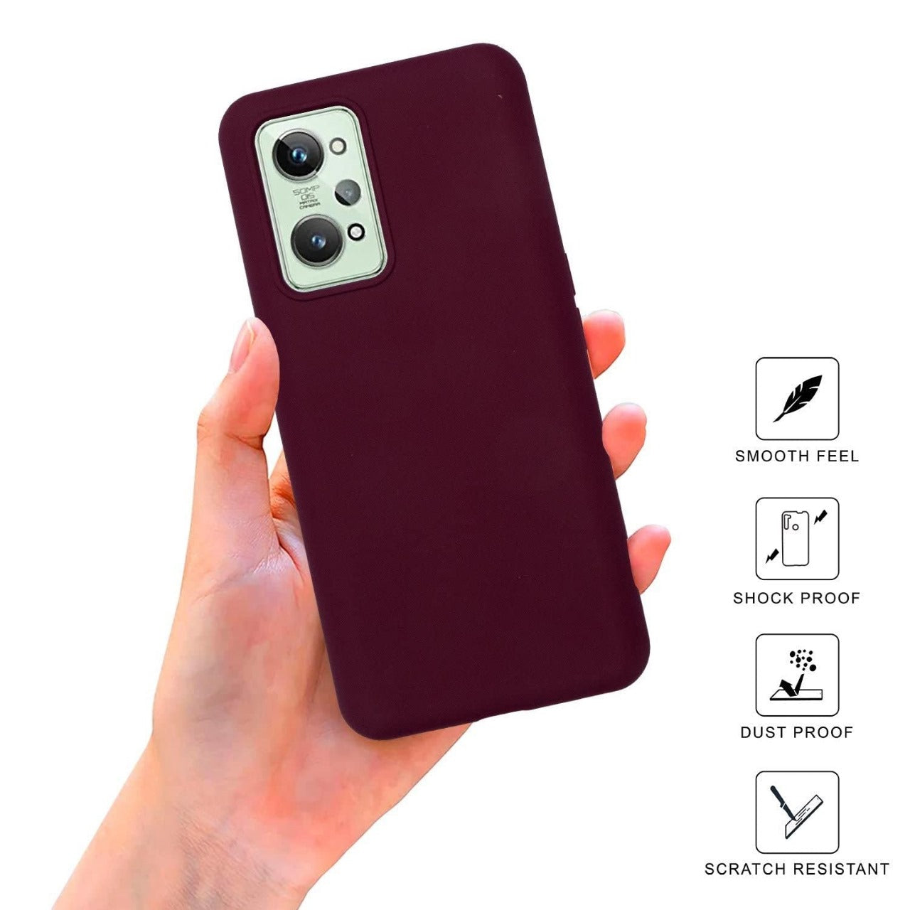 Liquid Silicon-Plum Red