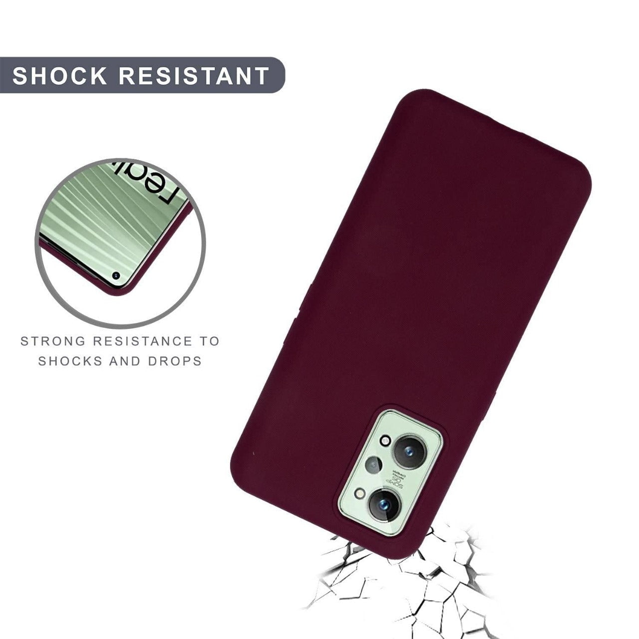 Liquid Silicon-Plum Red
