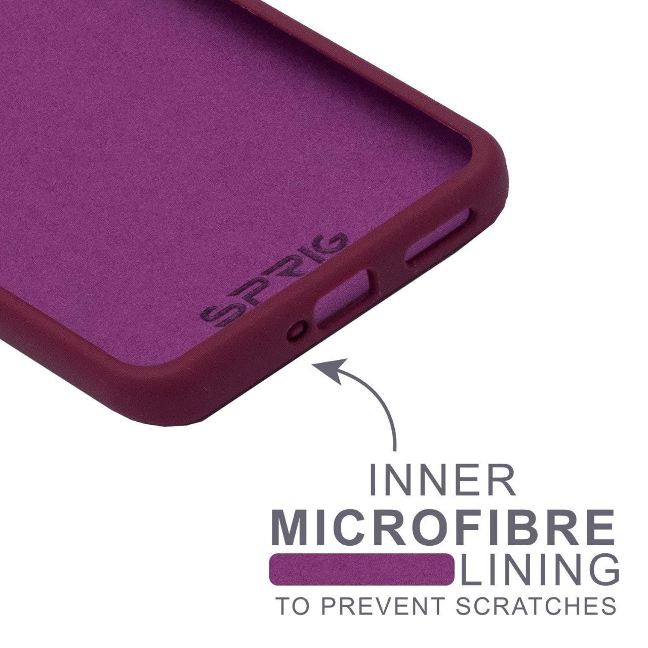 Liquid Silicon-Plum Red