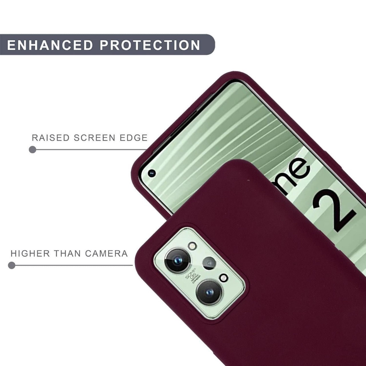 Liquid Silicon-Plum Red