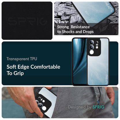 EdgeTone (TPU PC)-Black Transparent