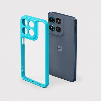 AuraShine (TPU PC)-Curacao Blue Transparent-Amazon