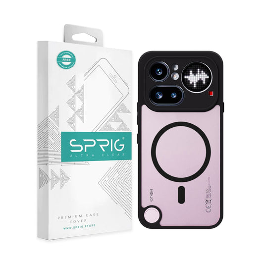 EdgeMag (TPU PC Magsafe)-Black Transparent