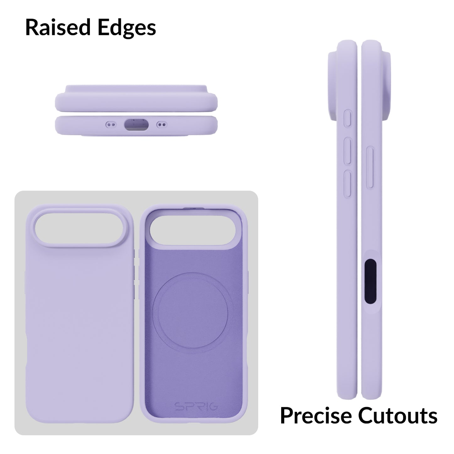 SilkMag (Liquid Silicone Magsafe)-Light Purple