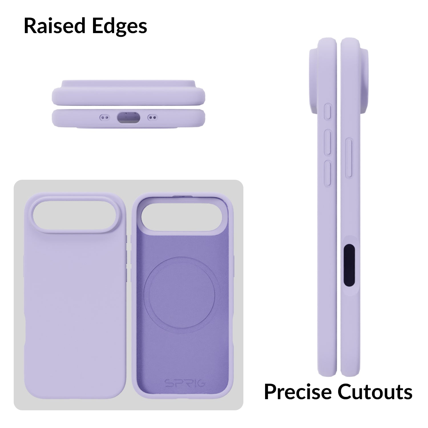 SilkMag (Liquid Silicone Magsafe)-Light Purple